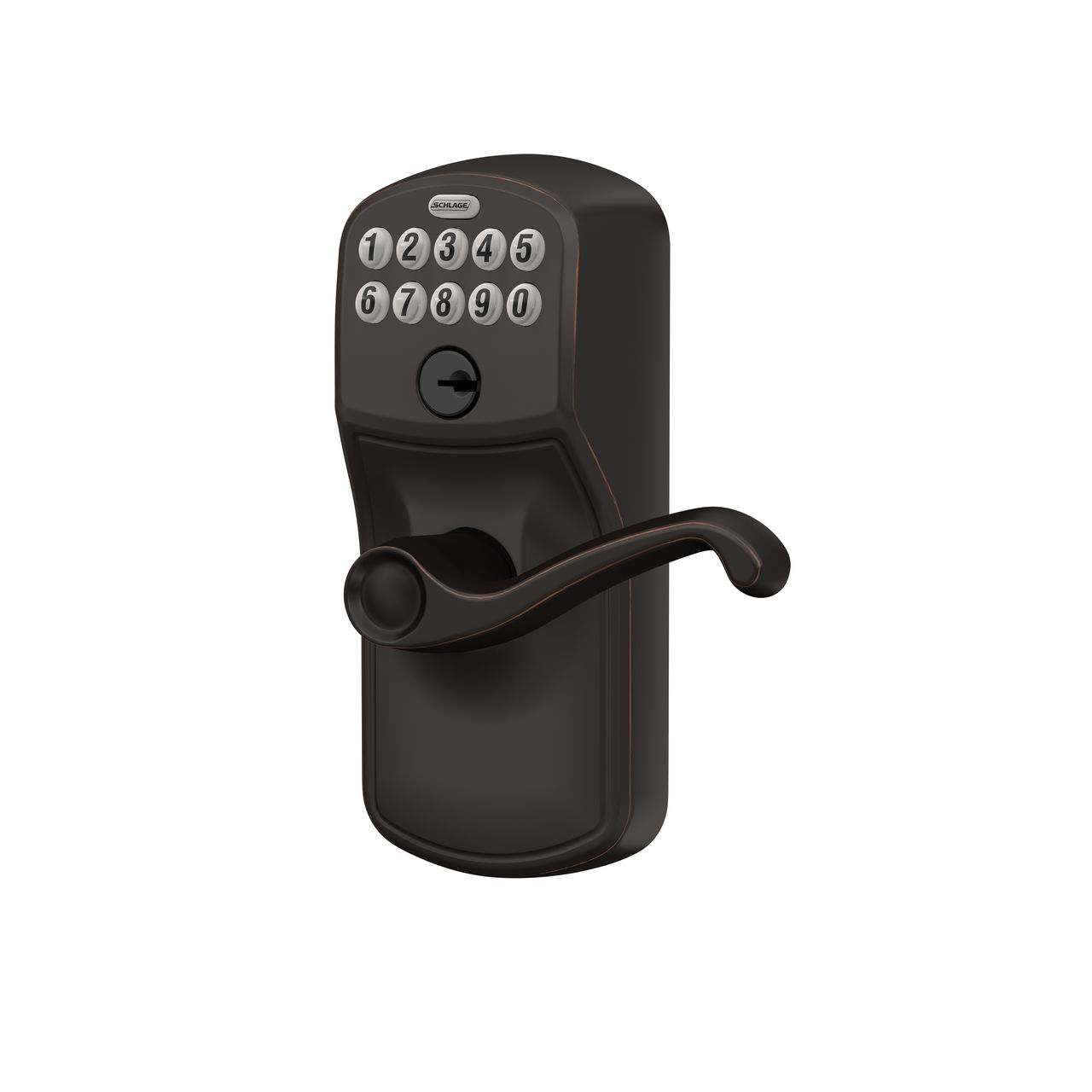 Keypad Lever and Flair Lever with Flex Lock