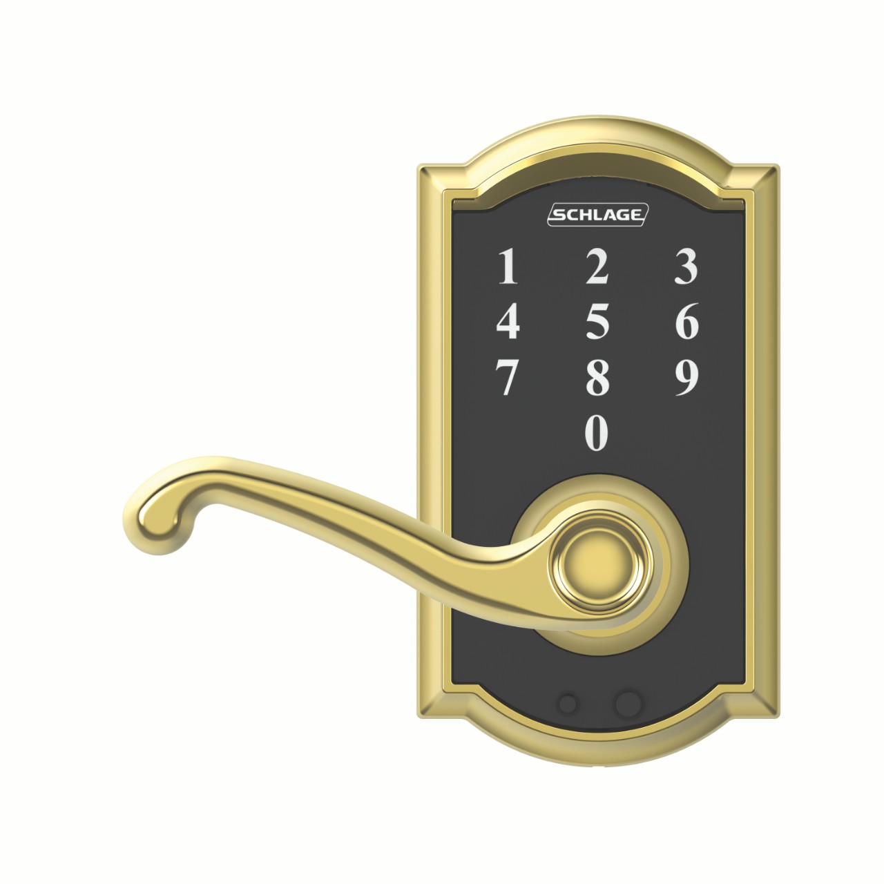 Schlage Touch™ Keyless Touchscreen Lever with Flair Lever