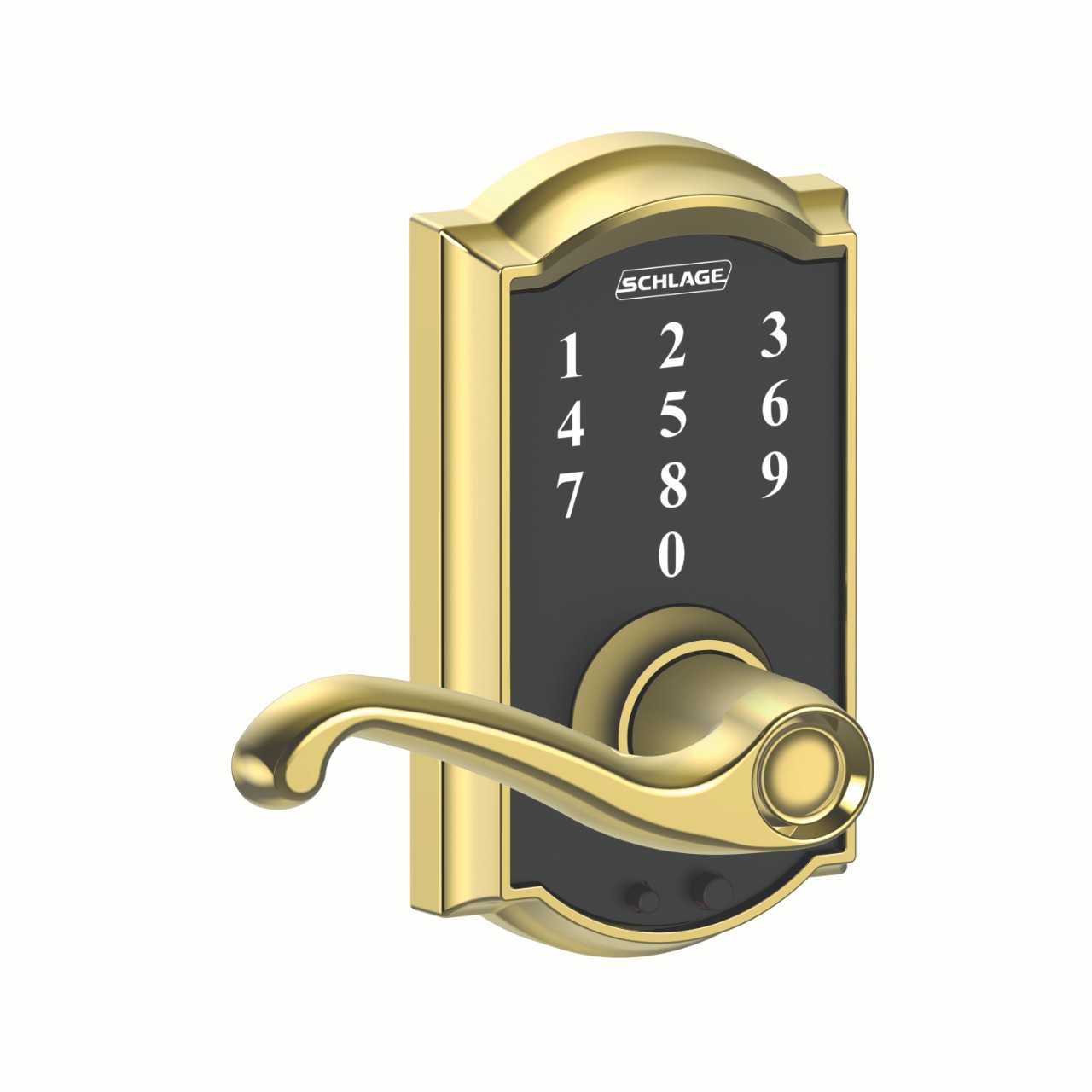 Schlage Touch™ Keyless Touchscreen Lever with Flair Lever