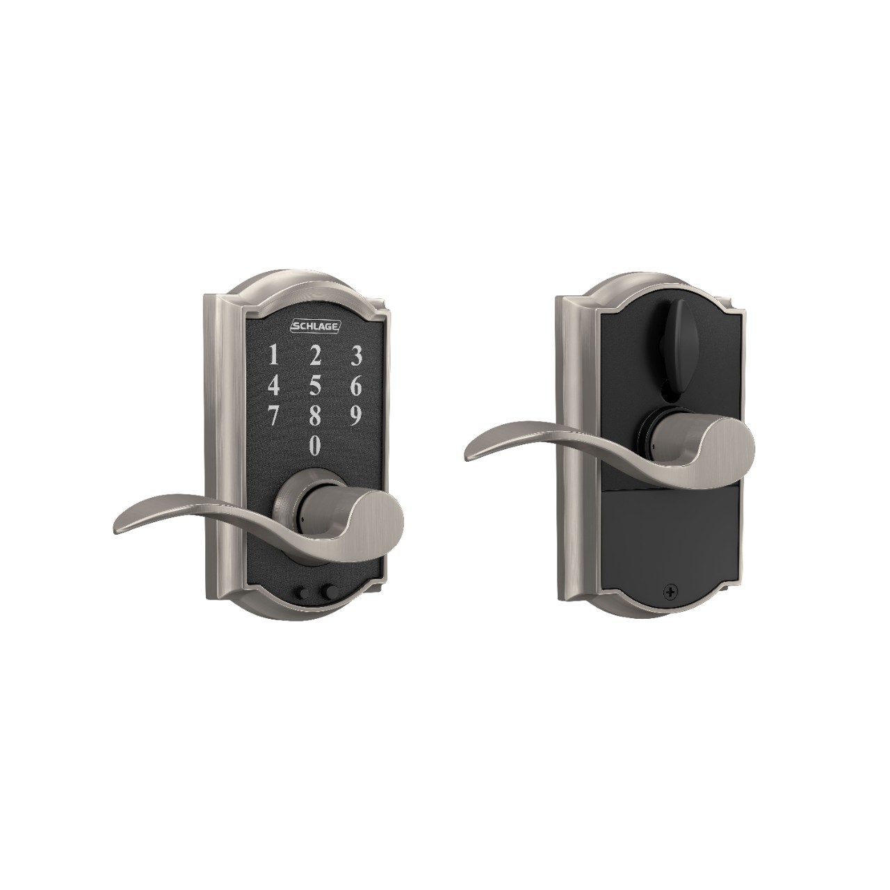 Schlage Touch™ Keyless Touchscreen Lever with Accent Lever