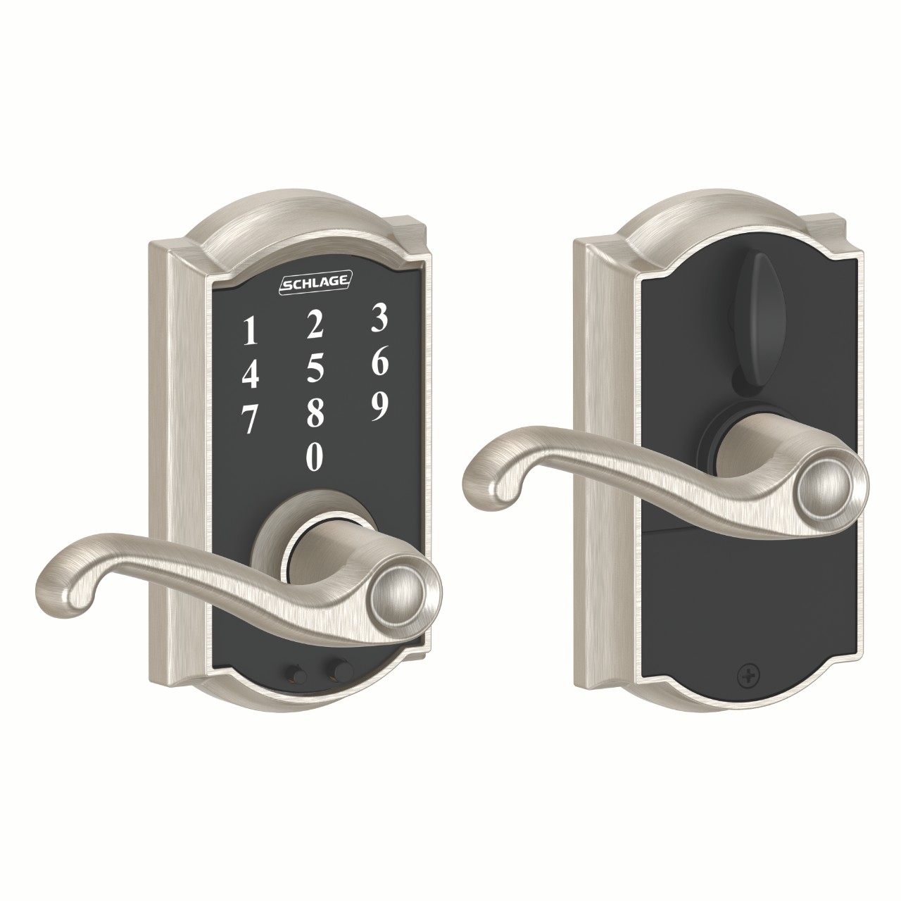 Schlage Touch™ Keyless Touchscreen Lever with Flair Lever