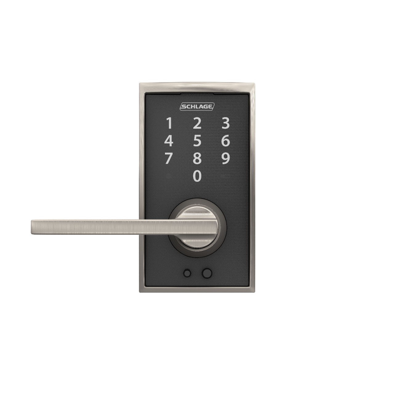 Schlage Touch™ Keyless Touchscreen Lever with Latitude Lever