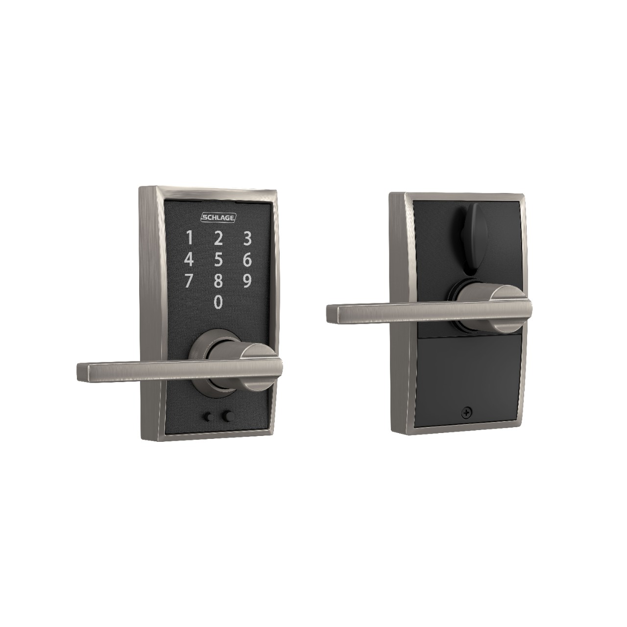 Schlage Touch™ Keyless Touchscreen Lever with Latitude Lever