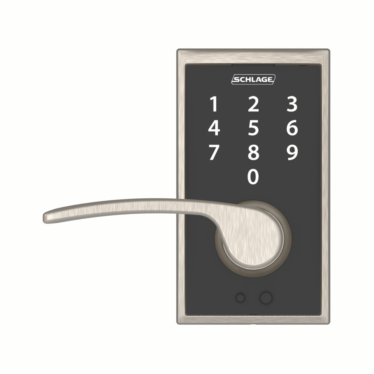 Schlage Touch™ Keyless Touchscreen Lever with Merano Lever