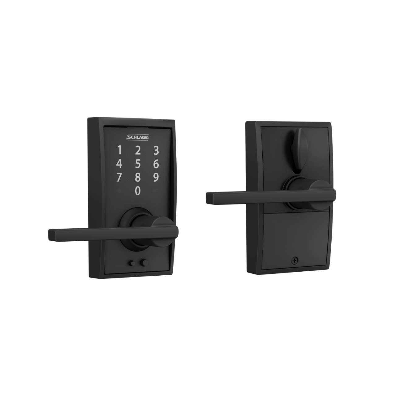 Schlage Touch™ Keyless Touchscreen Lever with Latitude Lever