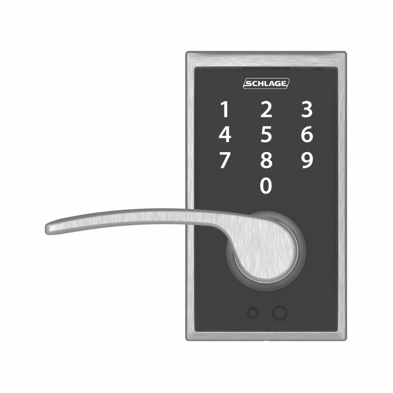 Schlage Touch™ Keyless Touchscreen Lever with Merano Lever
