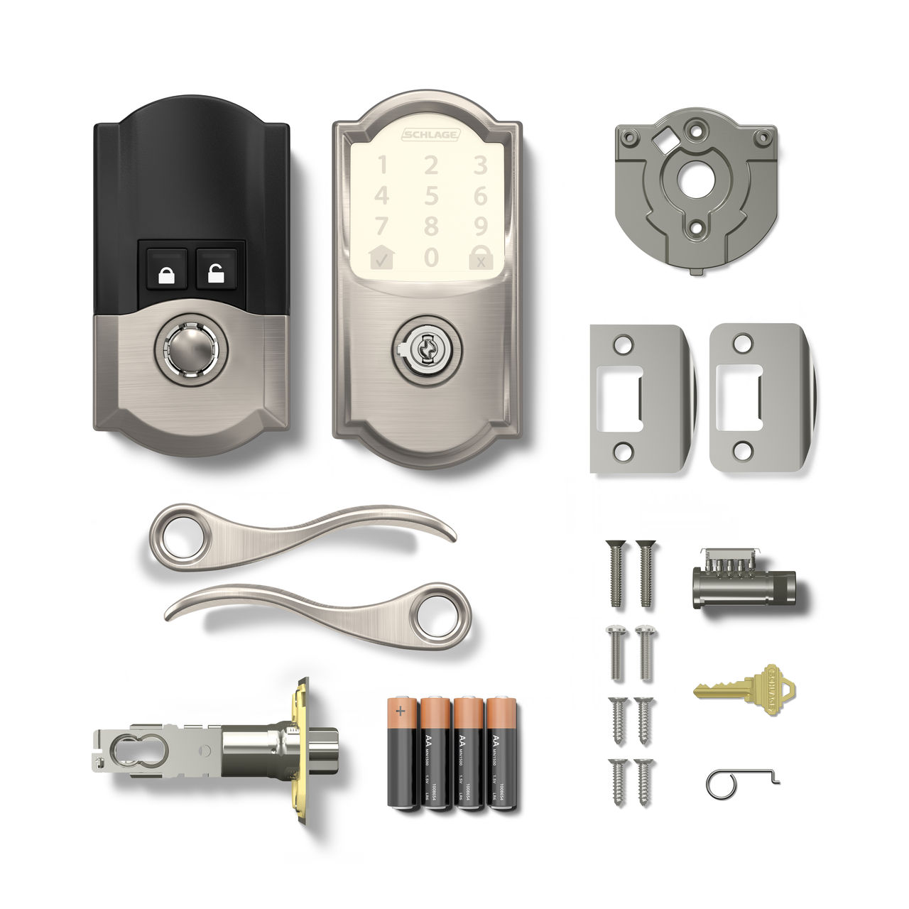Schlage Encode™ Smart WiFi Lever with Accent Lever