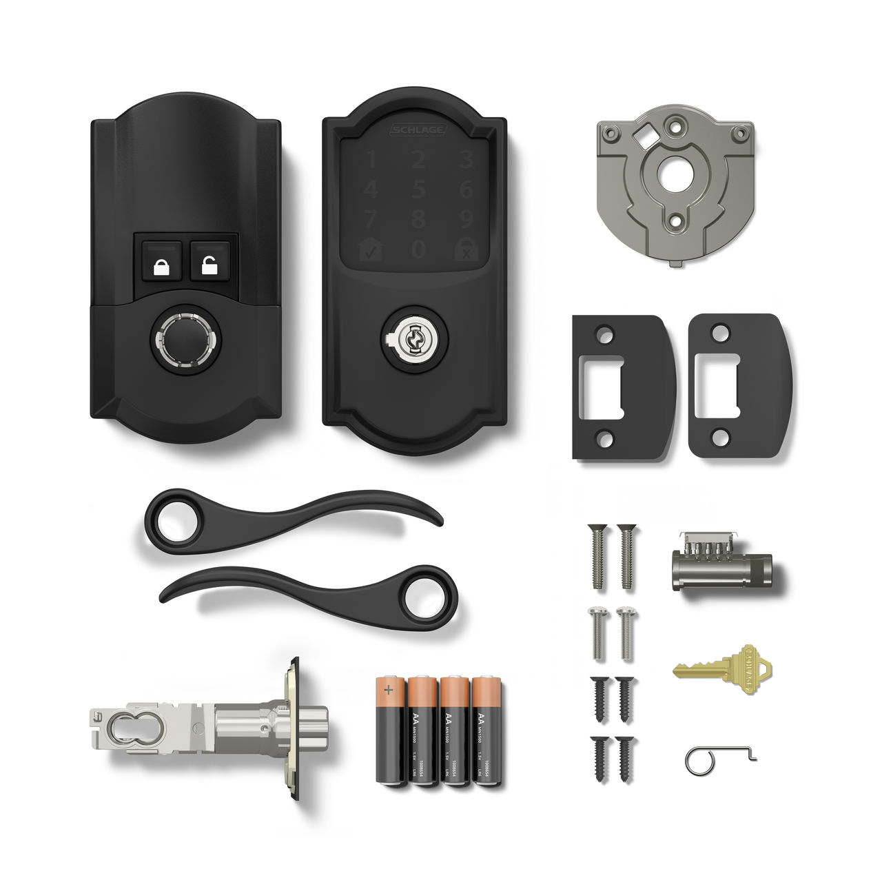 Schlage Encode™ Smart WiFi Lever with Accent Lever