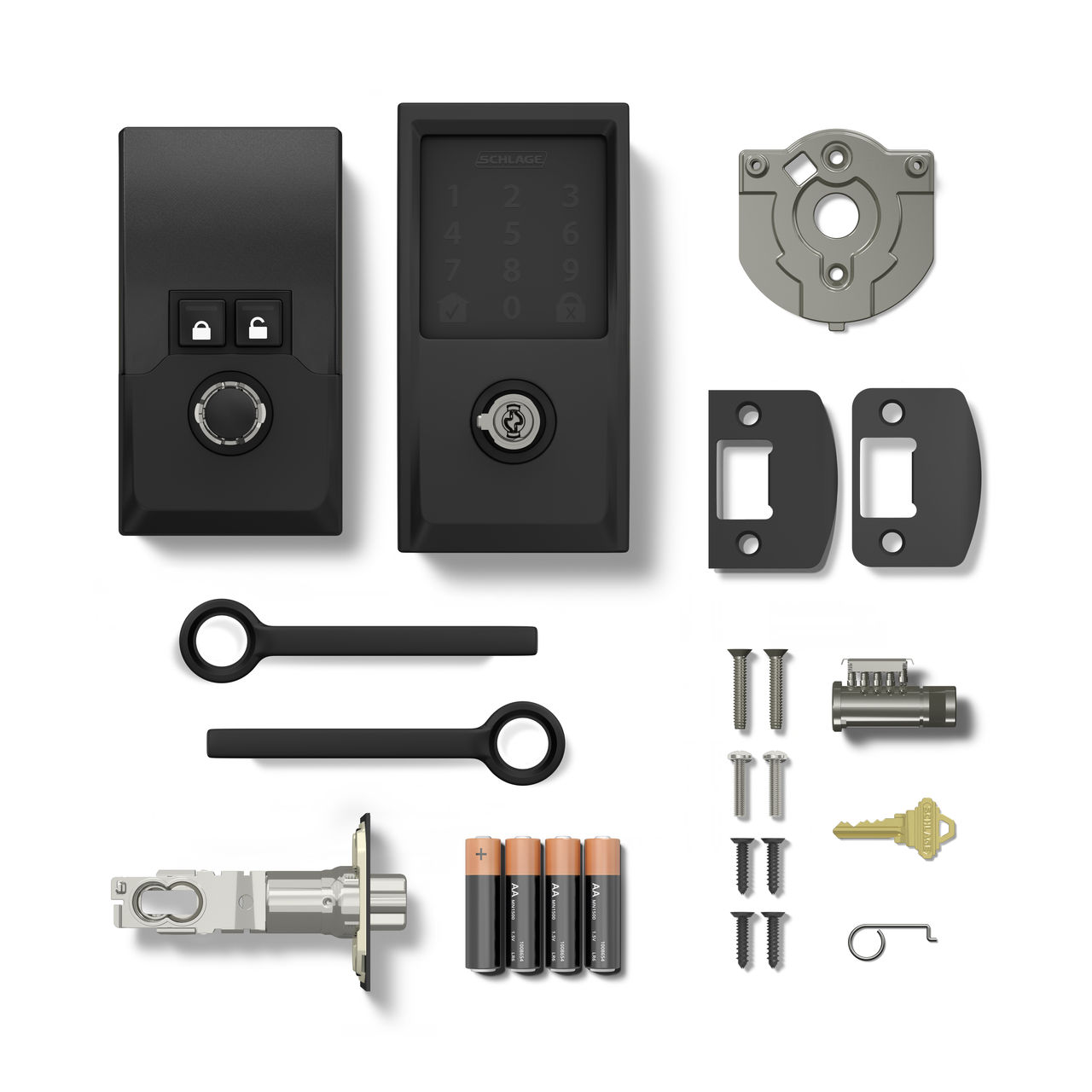 Schlage Encode™ Smart WiFi Lever with Latitude Lever