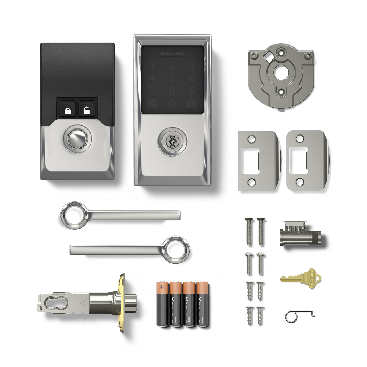 Schlage Encode™ Smart WiFi Lever with Latitude Lever
