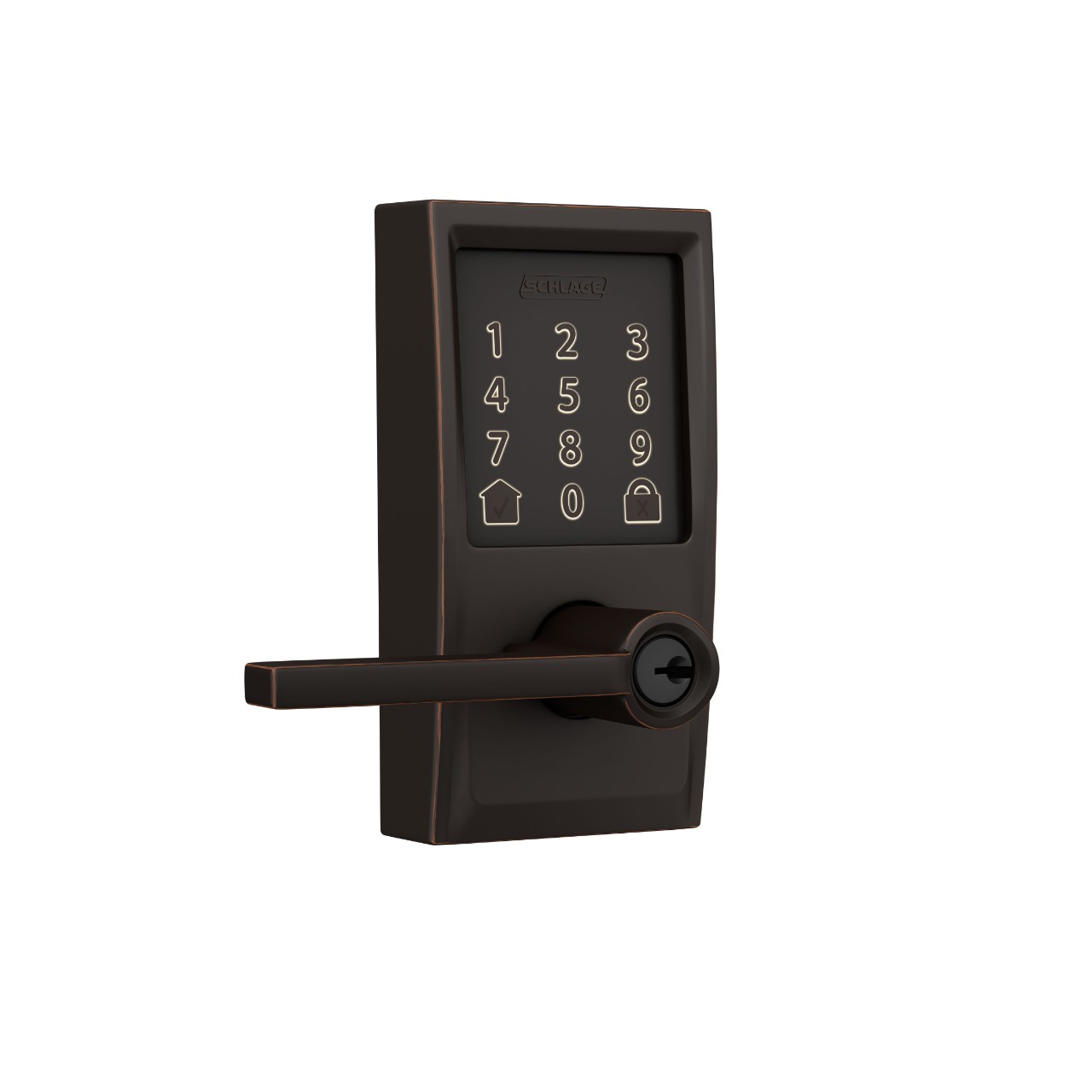 Image for Schlage Encode™ Smart WiFi Lever with Latitude Lever