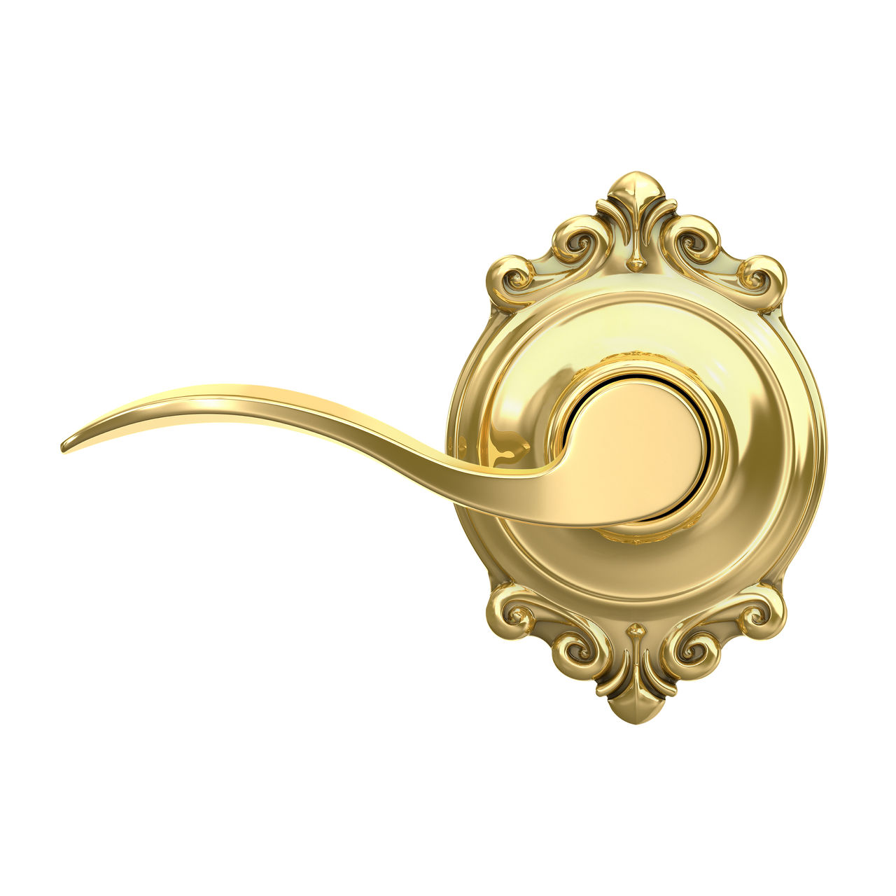 Accent Lever Hall & Closet Lock