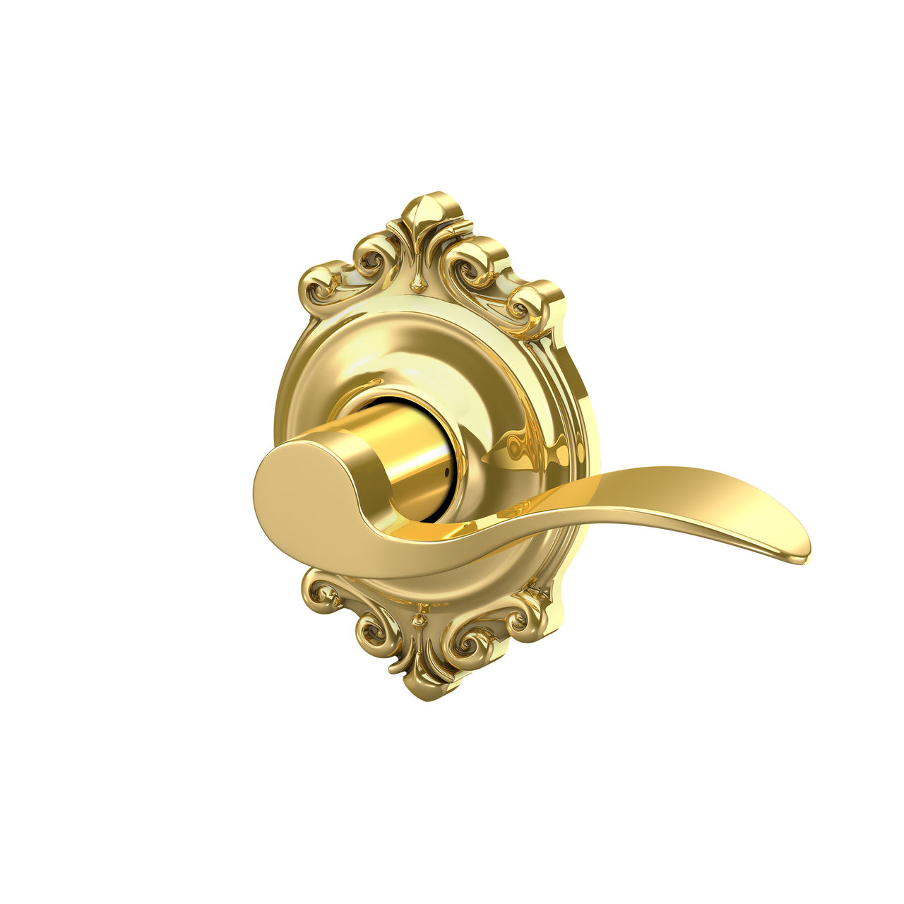 Accent Lever Hall & Closet Lock