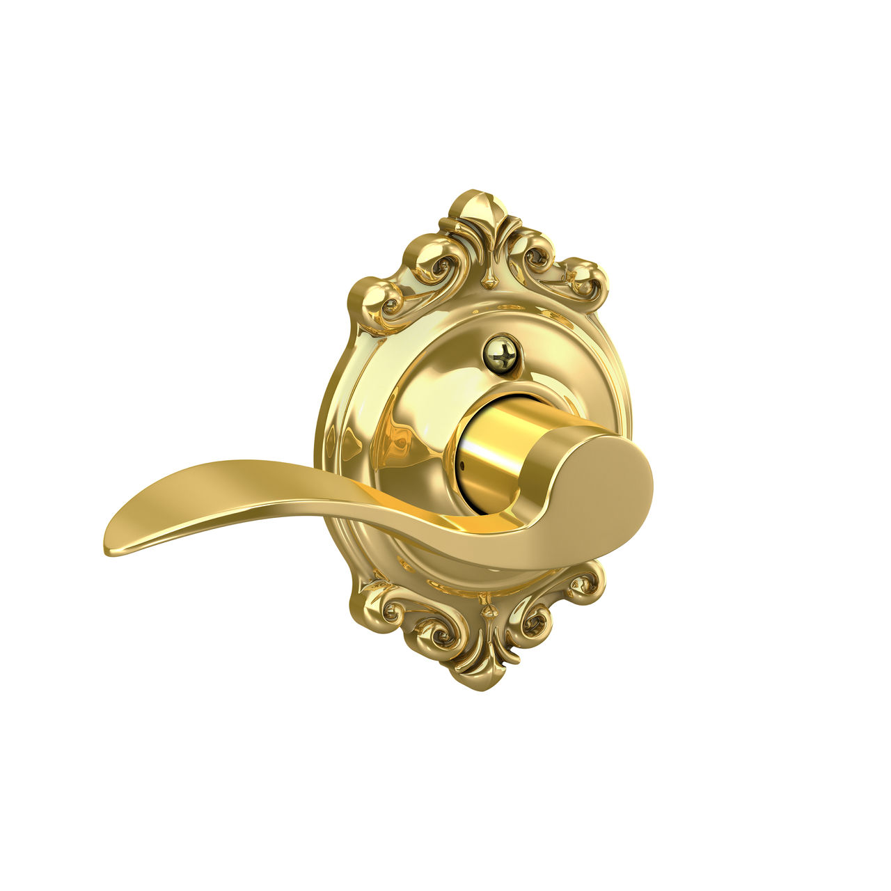 Accent Lever Hall & Closet Lock