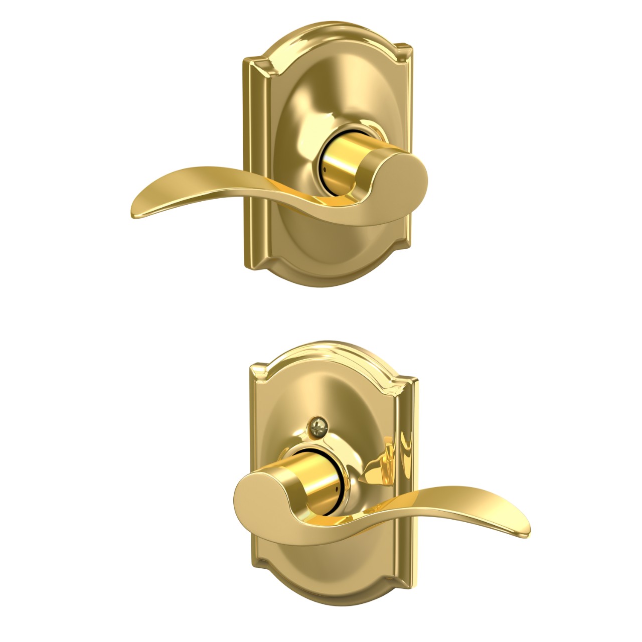 Accent Lever Hall & Closet Lock