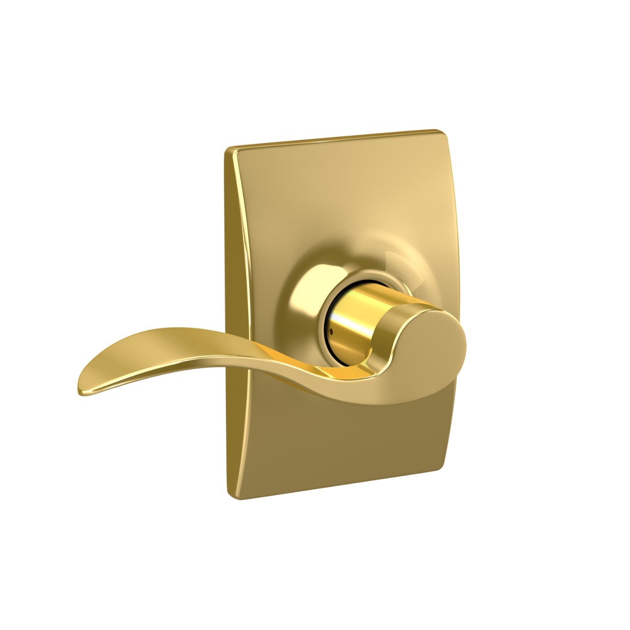 Accent Lever Hall & Closet Lock