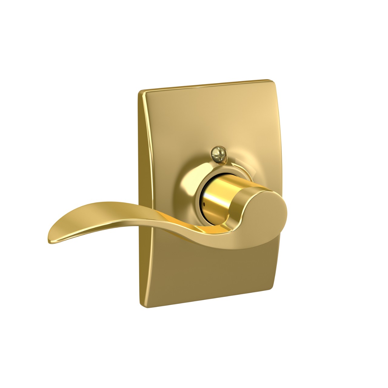 Accent Lever Hall & Closet Lock