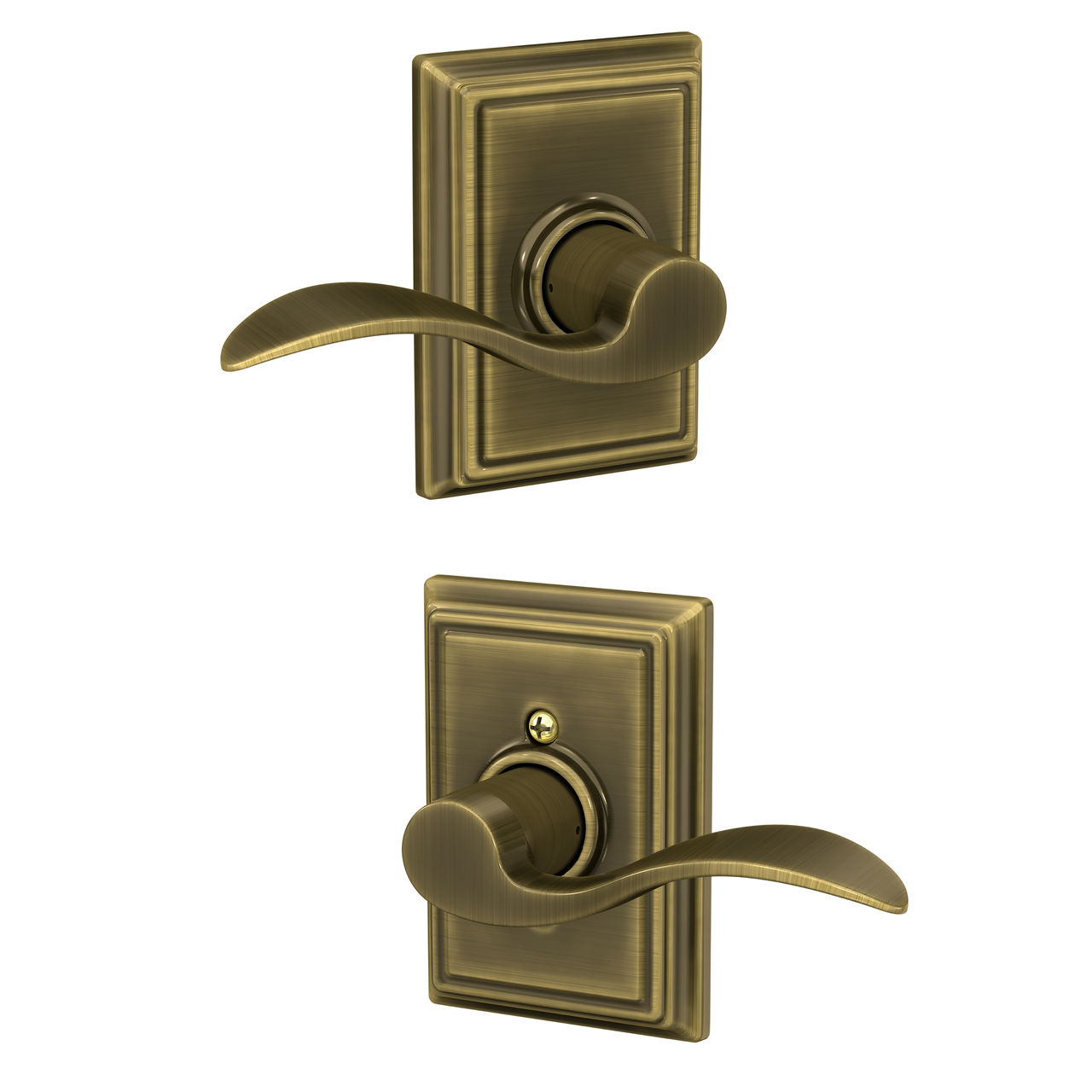 Accent Lever Hall & Closet Lock