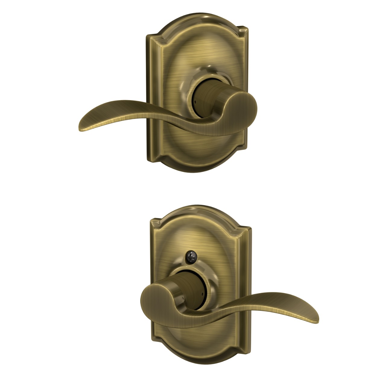 Accent Lever Hall & Closet Lock