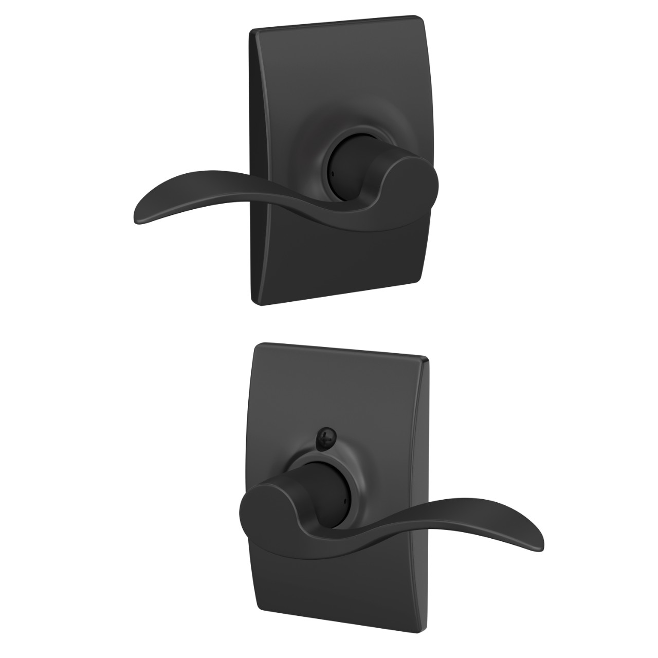 Accent Lever Hall & Closet Lock