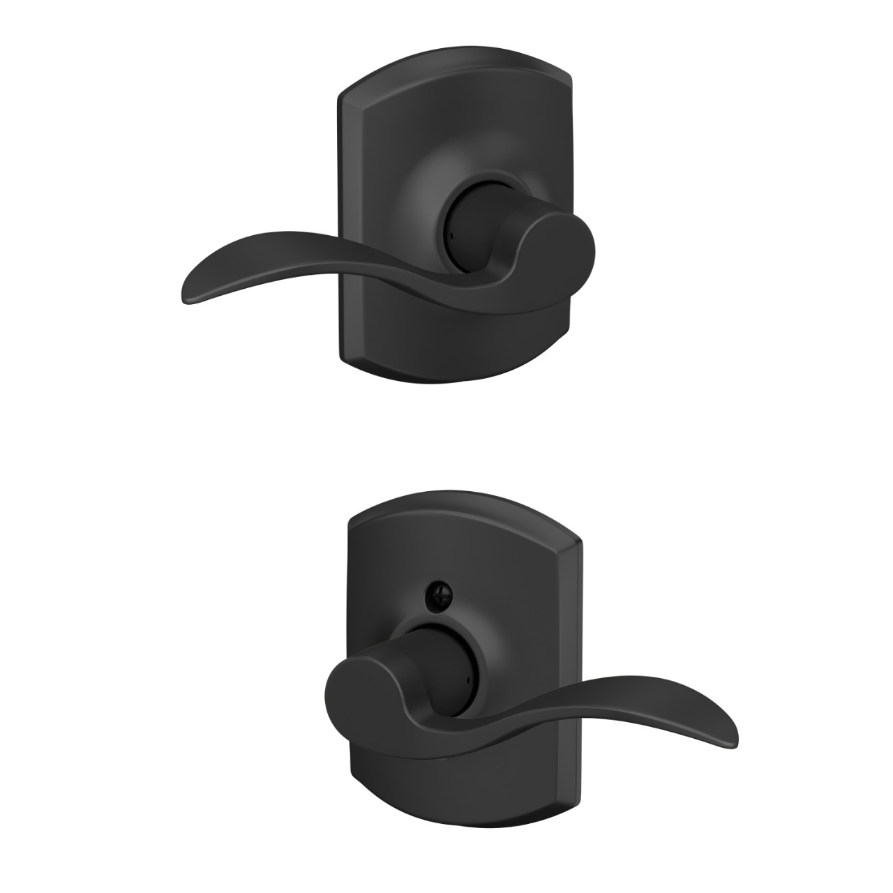 Accent Lever Hall & Closet Lock