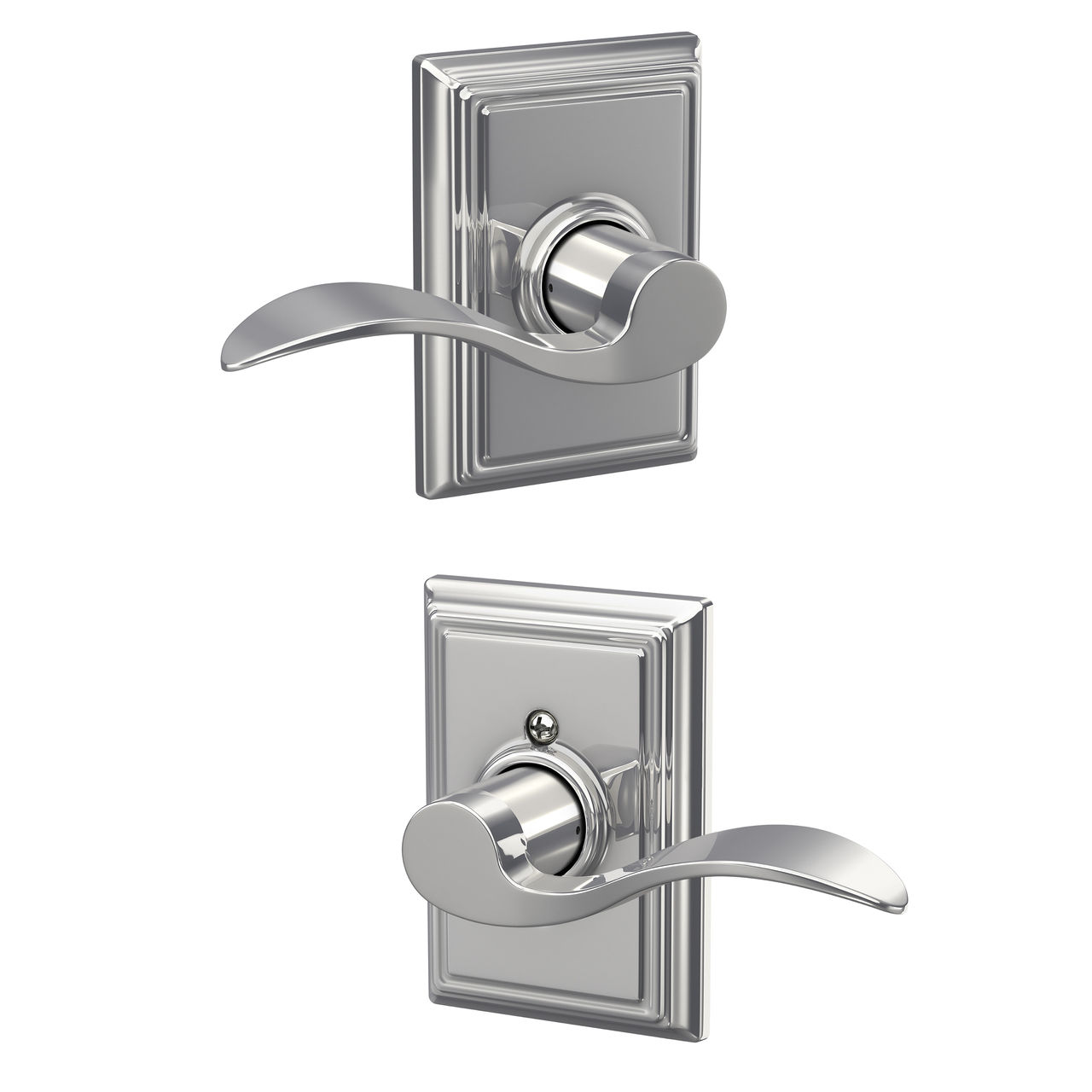 Accent Lever Hall & Closet Lock