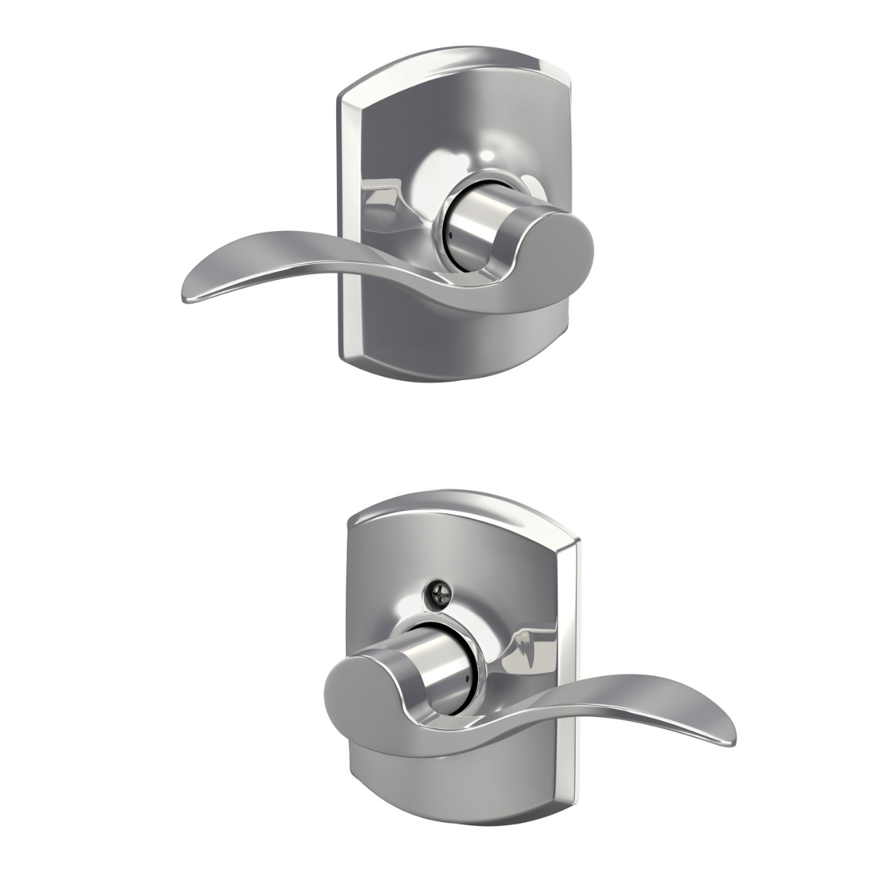 Accent Lever Hall & Closet Lock
