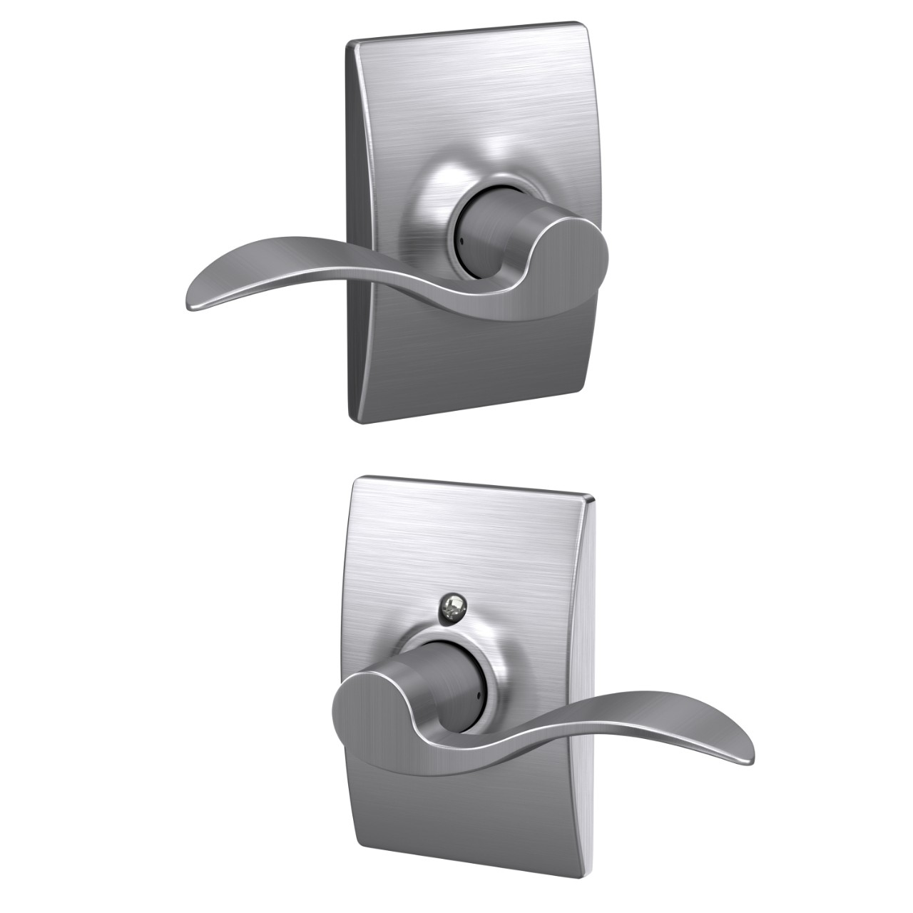 Accent Lever Hall & Closet Lock