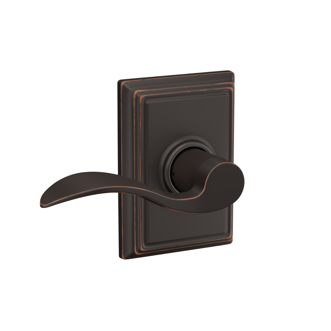 Accent Lever Hall & Closet Lock