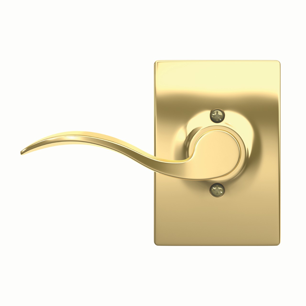 Accent Lever Non-Turning Lock