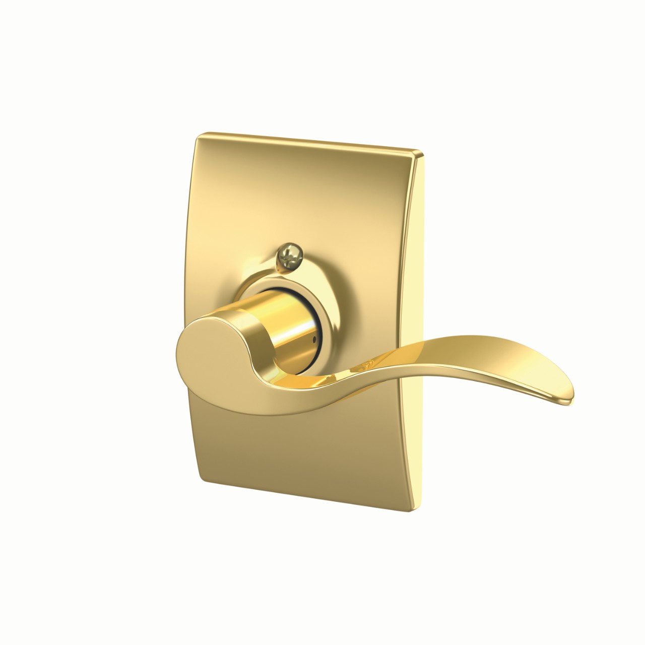 Accent Lever Non-Turning Lock