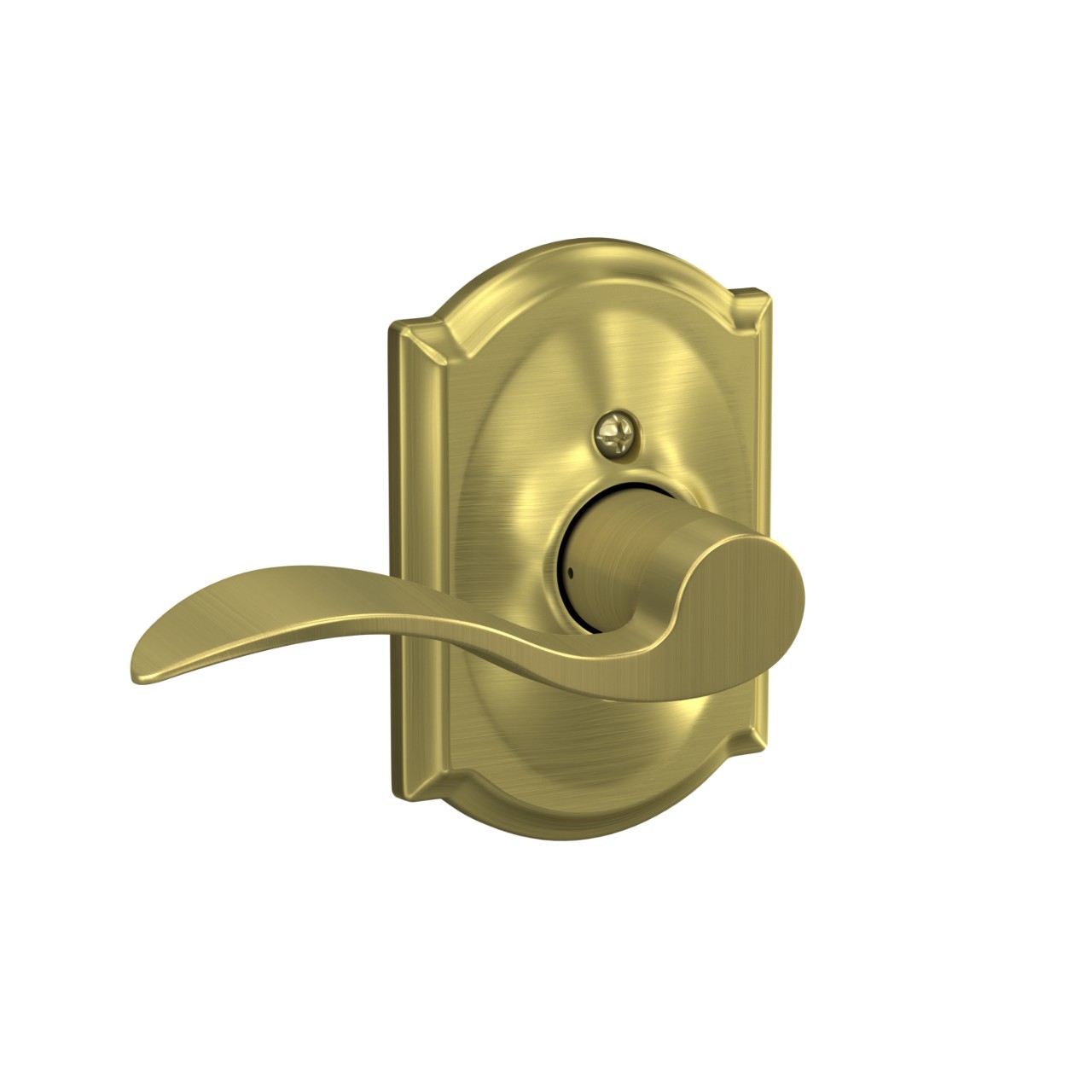 Accent Lever with Camelot Trim Non-Turning Lock Accent Lever with Camelot Trim Non-Turning Lock
