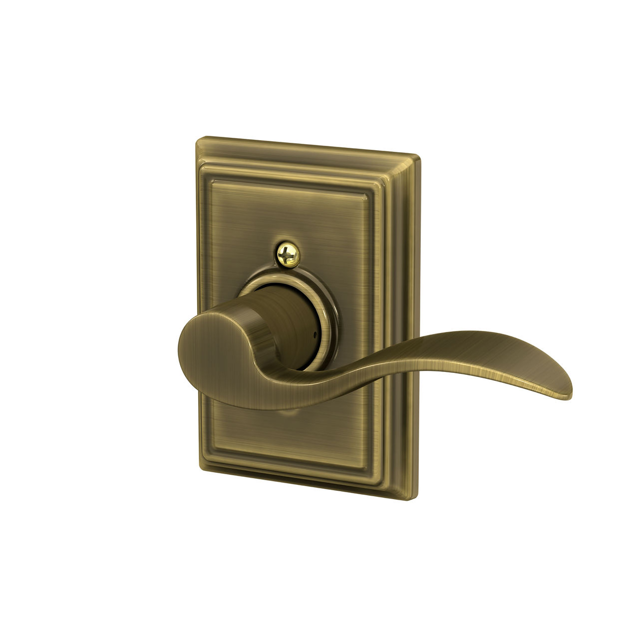 Accent Lever Non-Turning Lock