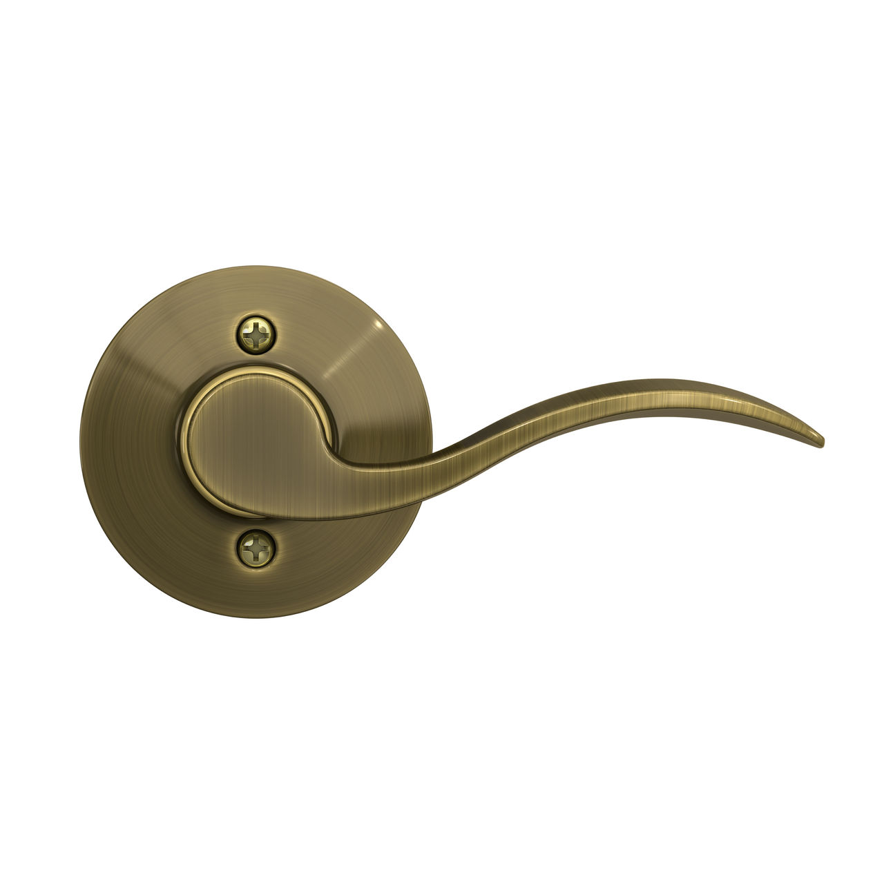 Accent Lever Non-Turning Lock