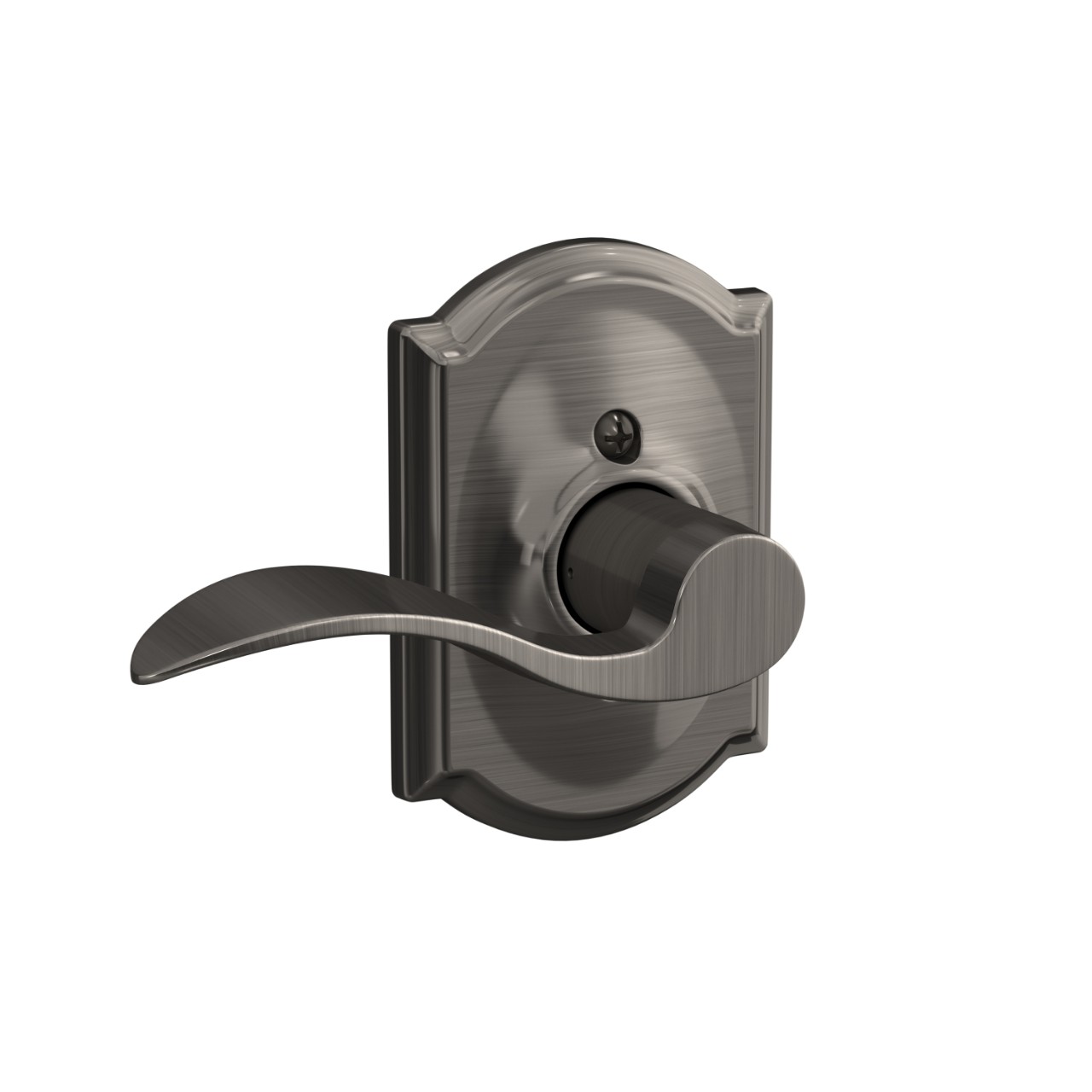 Accent Lever with Camelot Trim Non-Turning Lock Accent Lever with Camelot Trim Non-Turning Lock