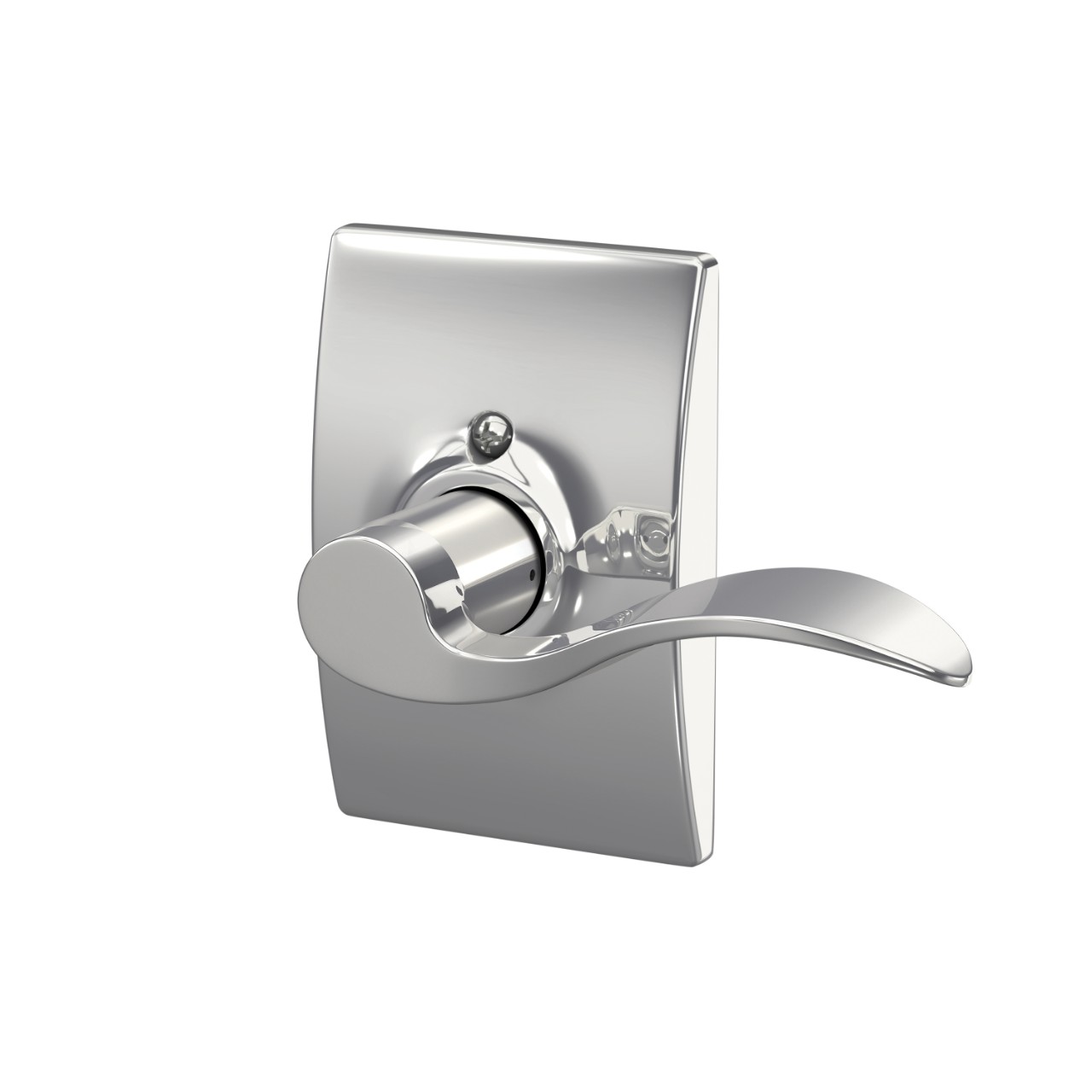 Accent Lever Non-Turning Lock