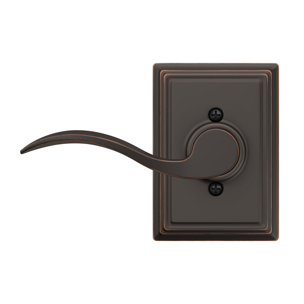 Accent Lever Non-Turning Lock
