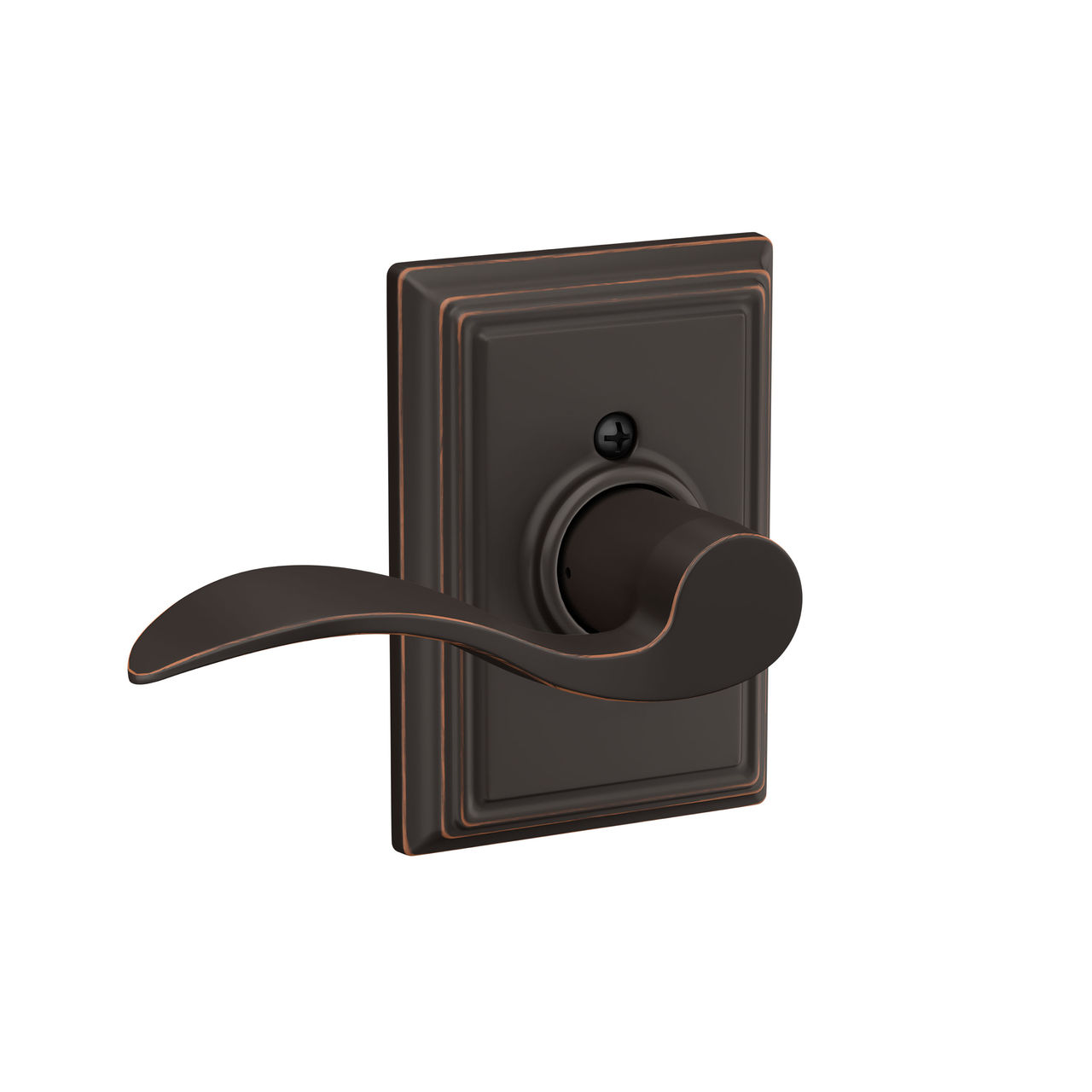 Accent Lever Non-Turning Lock