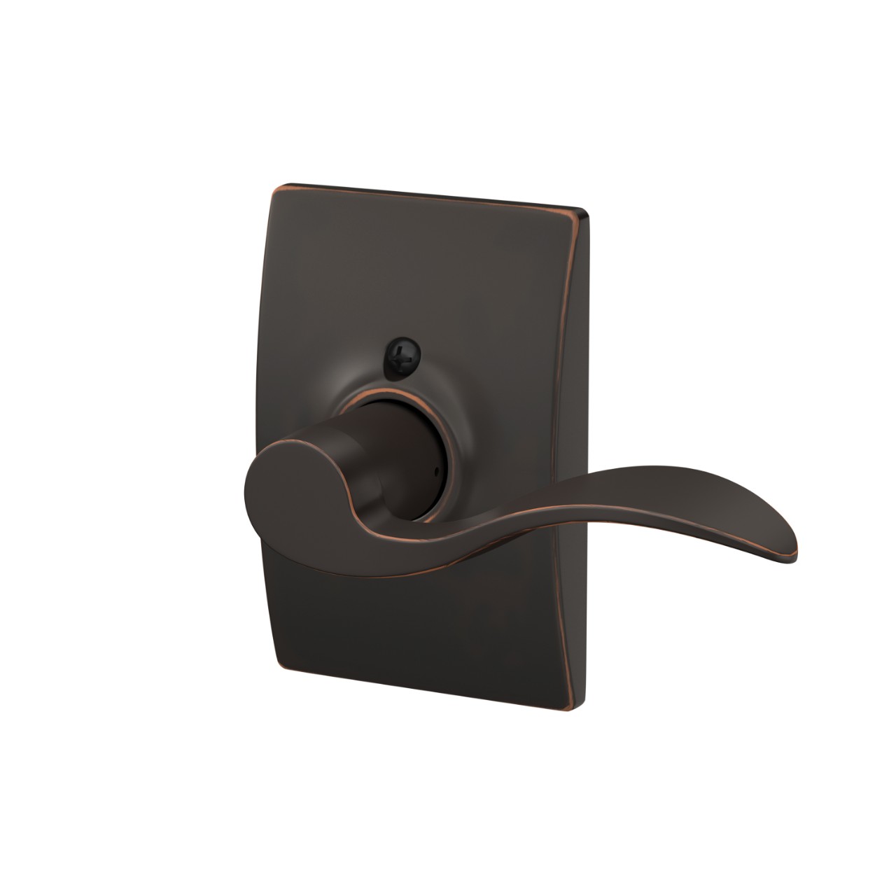Accent Lever Non-Turning Lock