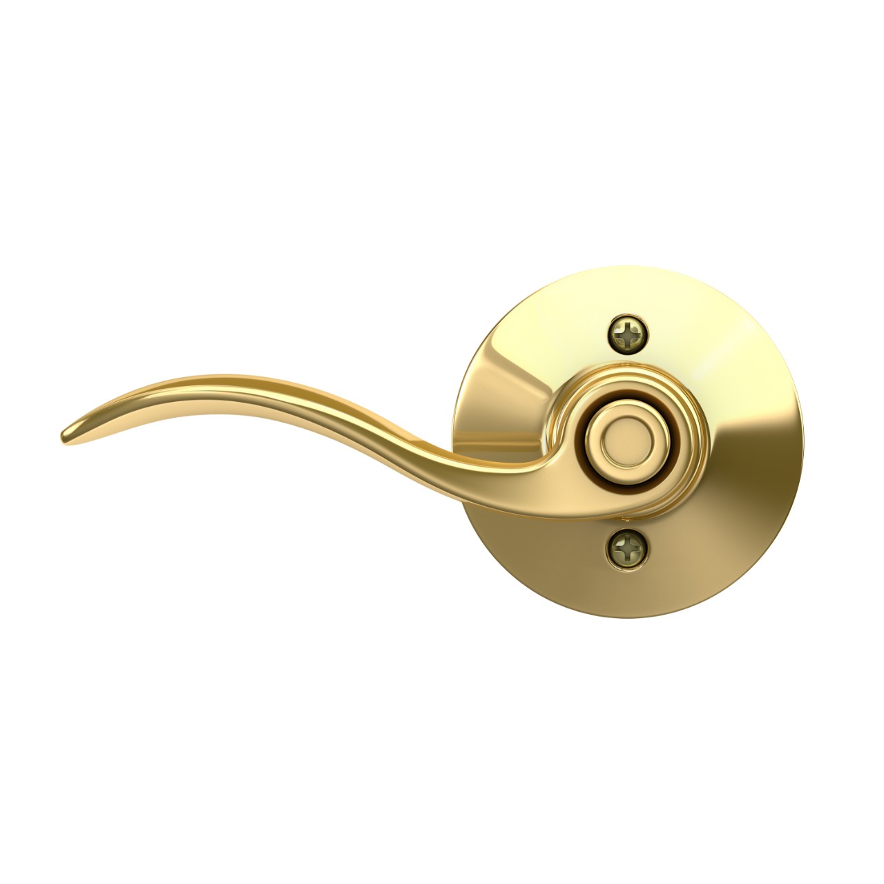 Accent Lever Bed & Bath Lock