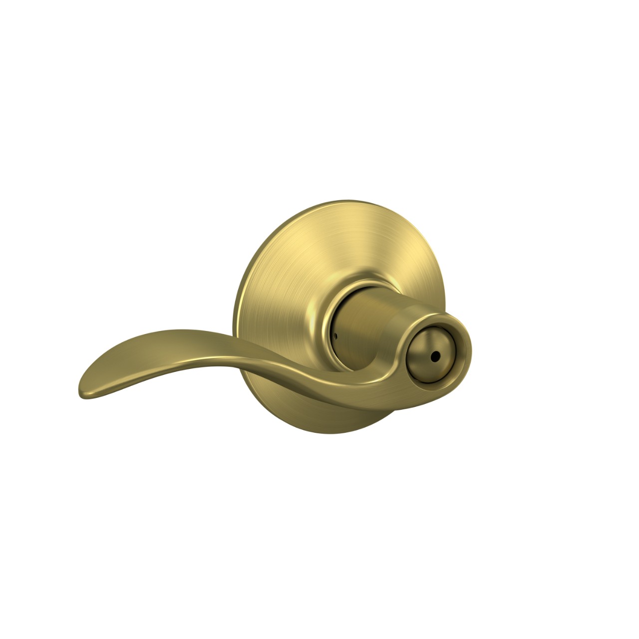 Accent Lever Bed & Bath Lock