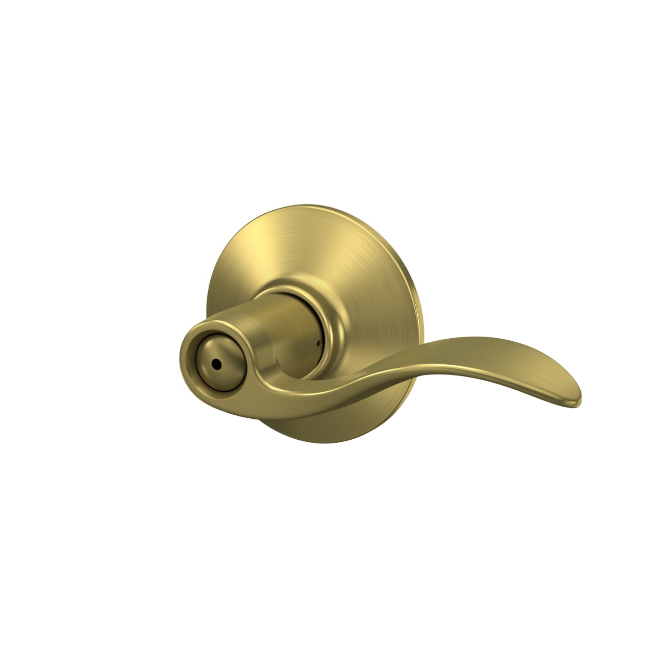 Accent Lever Bed & Bath Lock