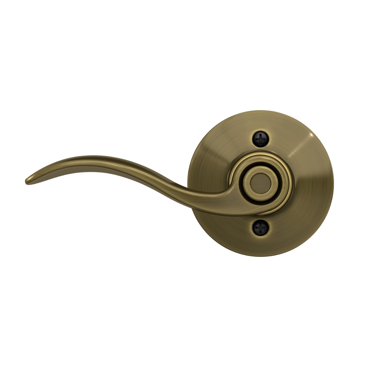 Accent Lever Bed & Bath Lock