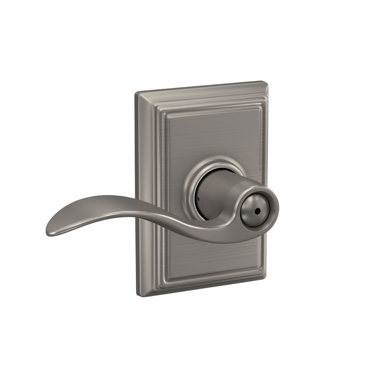 Accent Lever Bed & Bath Lock