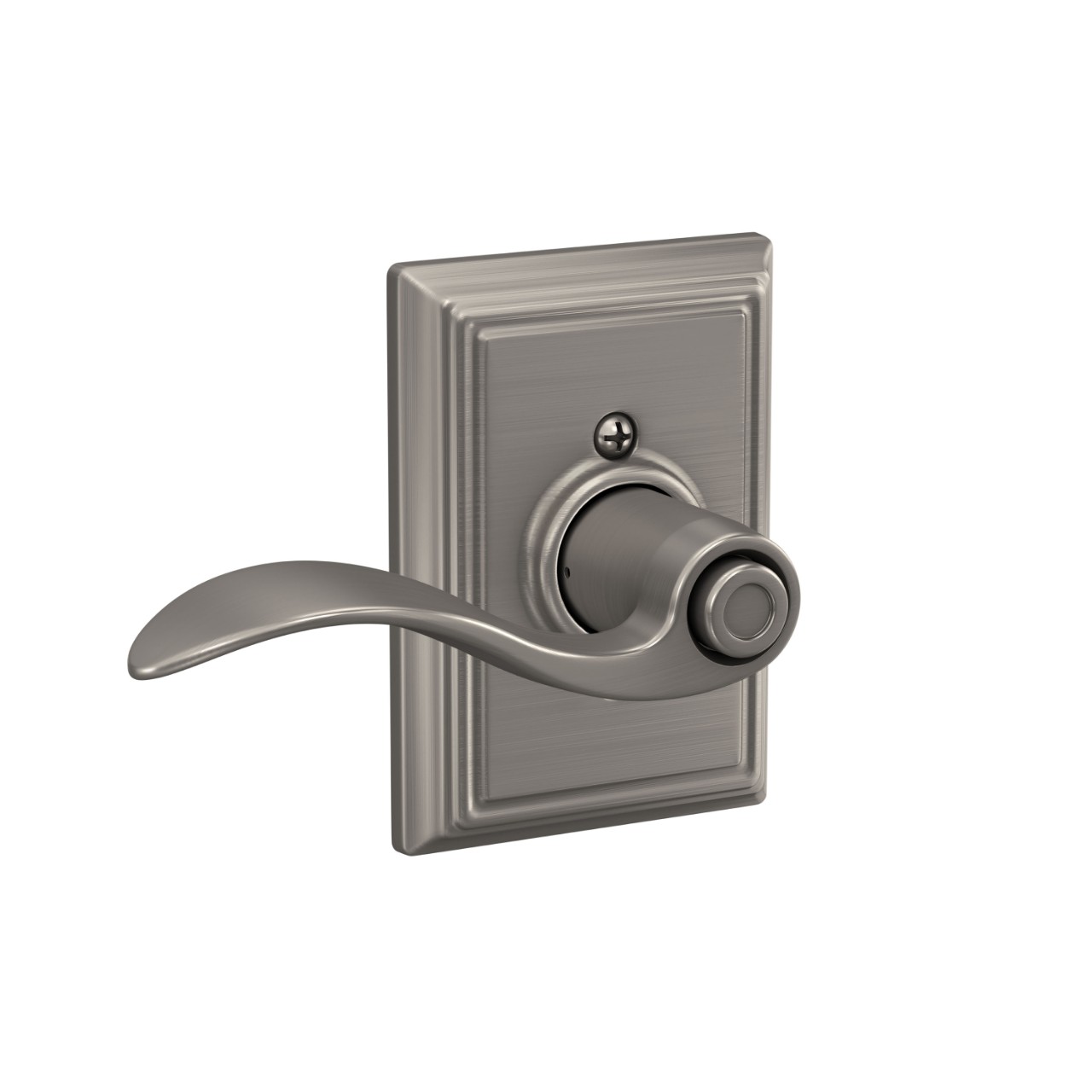 Accent Lever Bed & Bath Lock