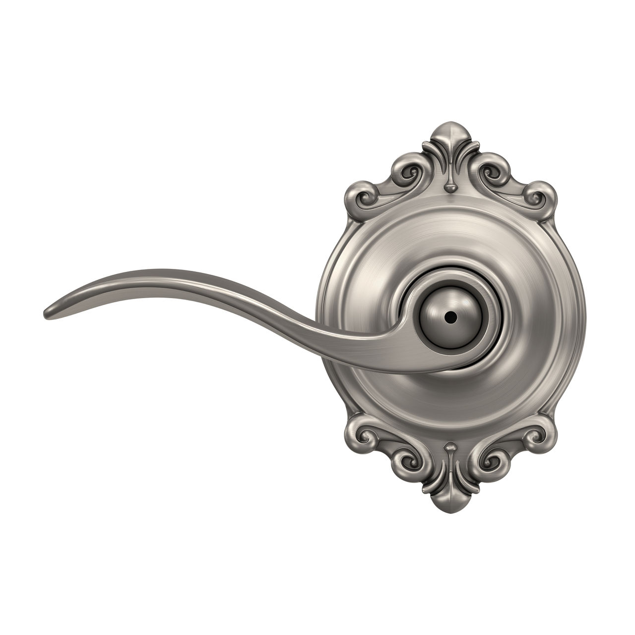 Accent Lever Bed & Bath Lock