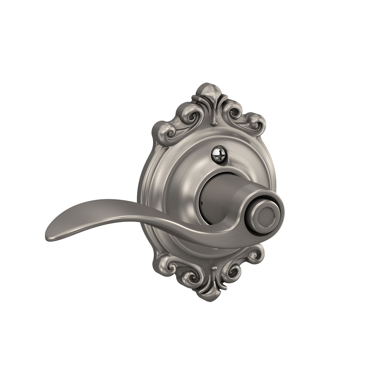 Accent Lever Bed & Bath Lock