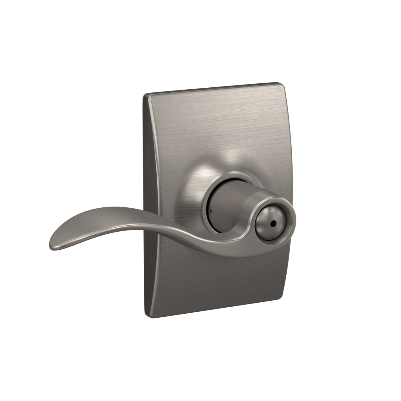 Accent Lever Bed & Bath Lock