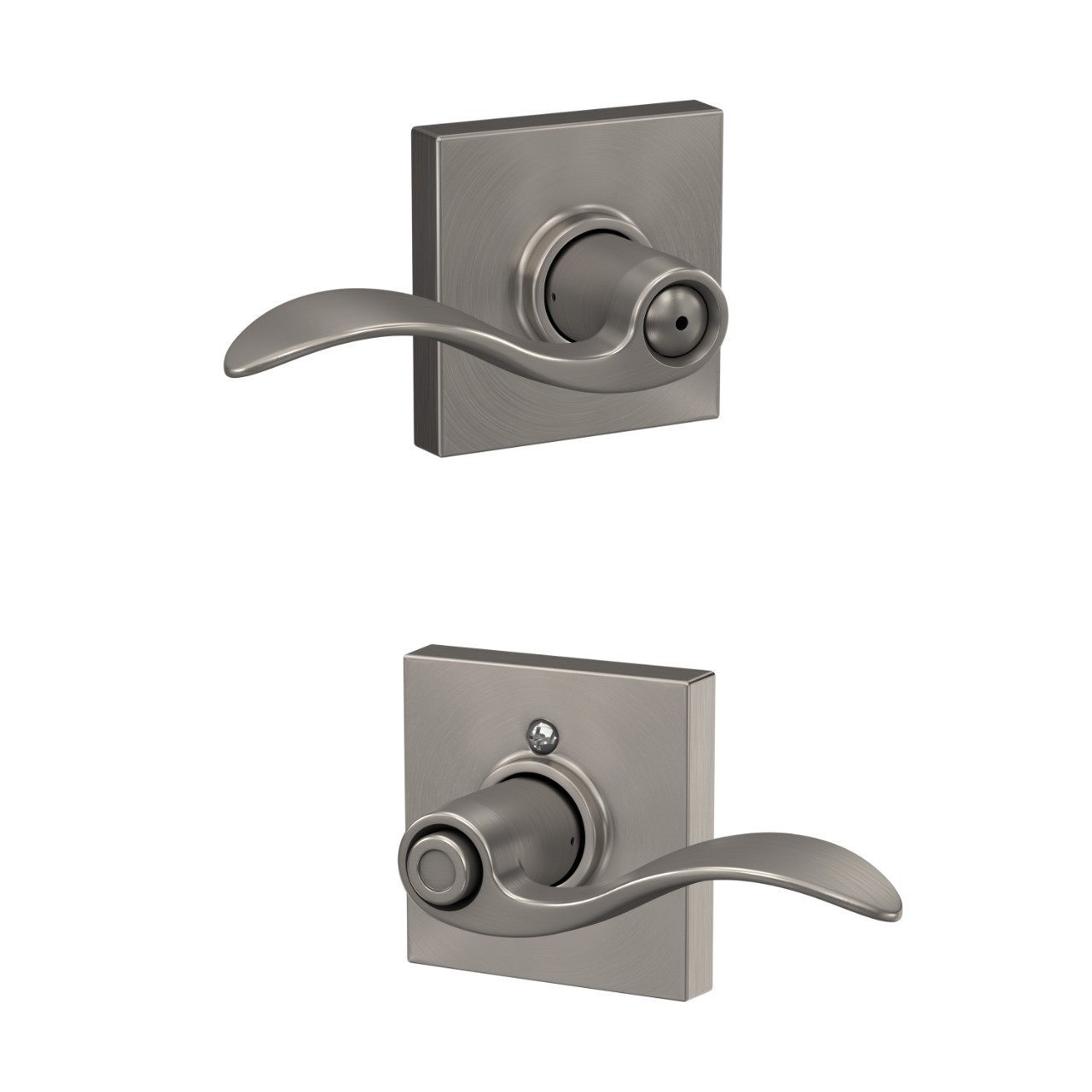 Accent Lever Bed & Bath Lock