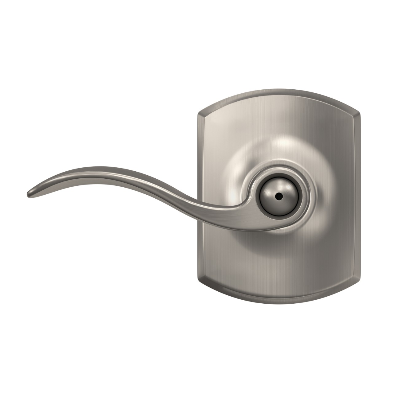 Accent Lever Bed & Bath Lock